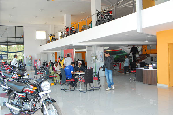 Hero bike exchange showrooms